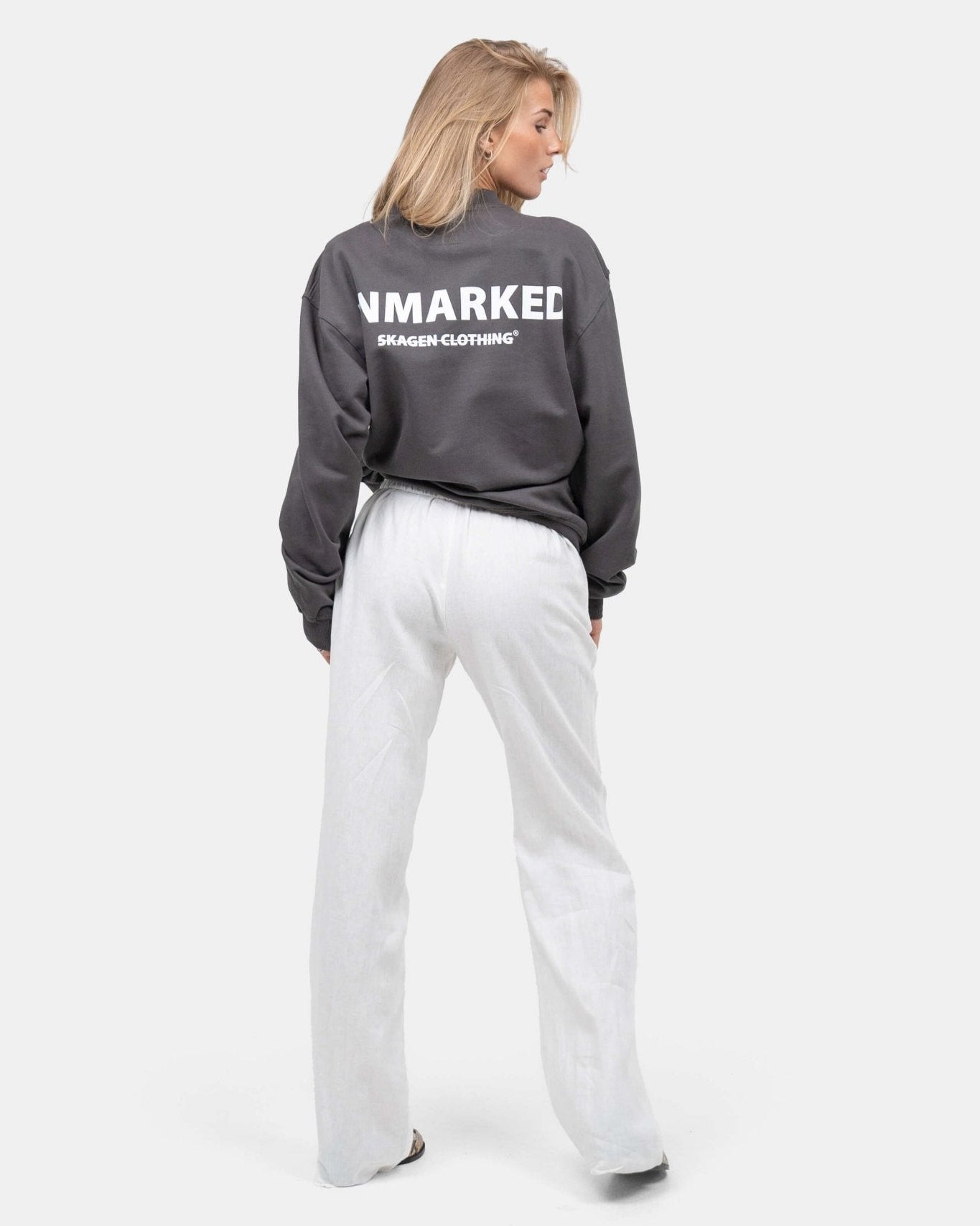 Hørbukser Højtaljede Hvid | Skagen - clothing.dk